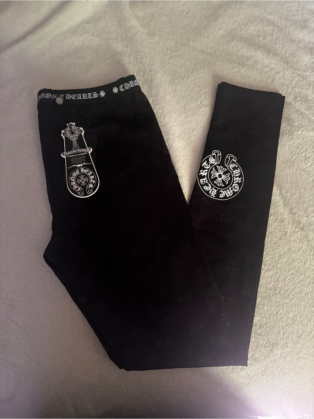 Chrome Hearts Black Logo-Accent Women’s Jeggings